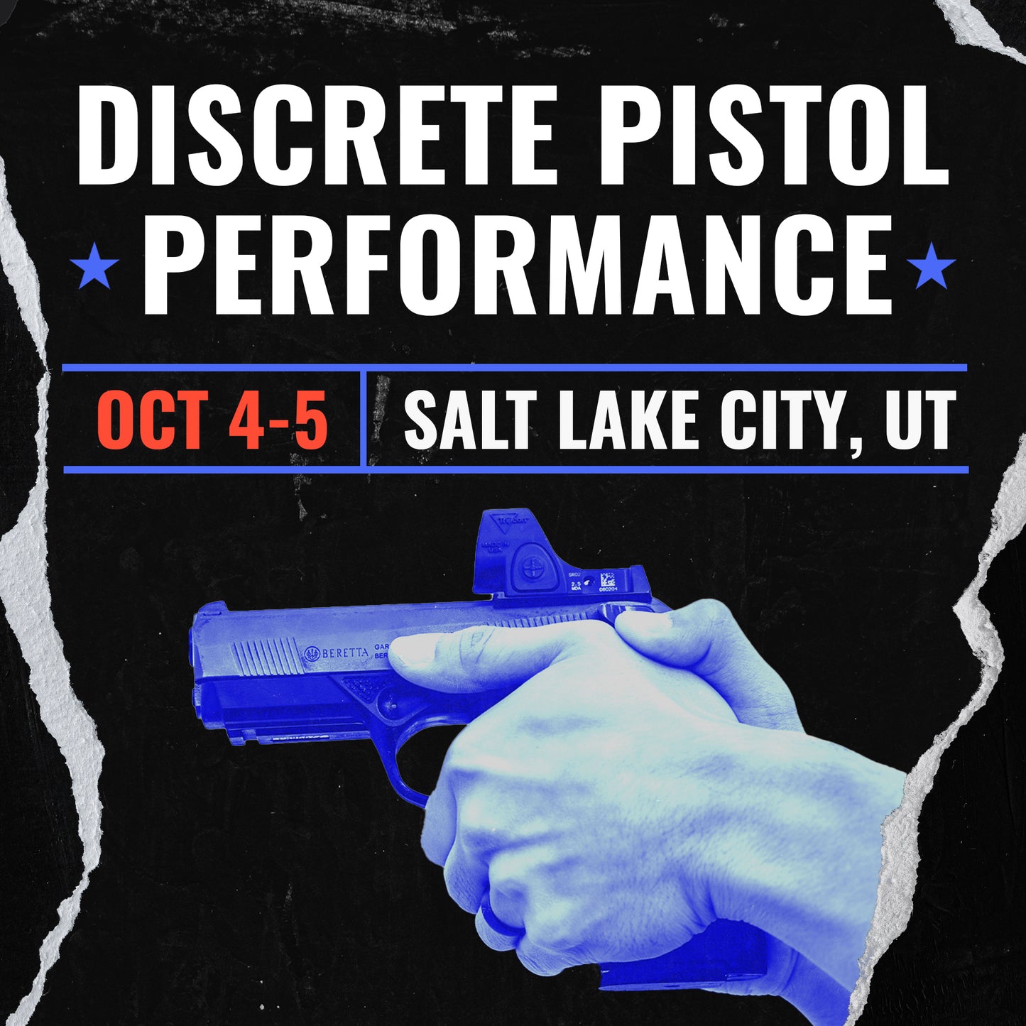 OCTOBER 4-5 DISCRETE PISTOL PERFORMANCE (FAIRFIELD, UT)